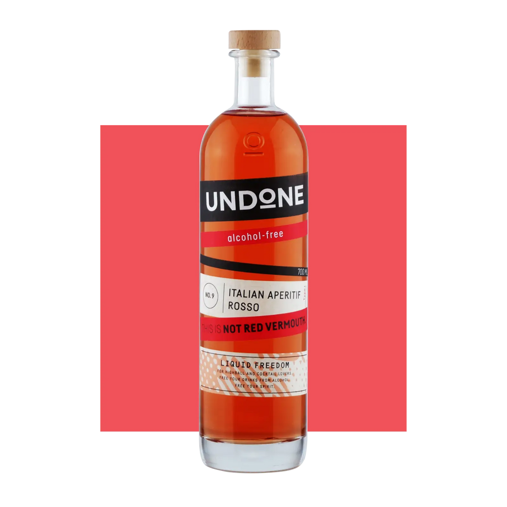 Undone NO.9 Italian Aperitif Type - Alkoholfreie Alternative zu rotem  Wermut – Cranehouse | Alkoholfreie Getränke